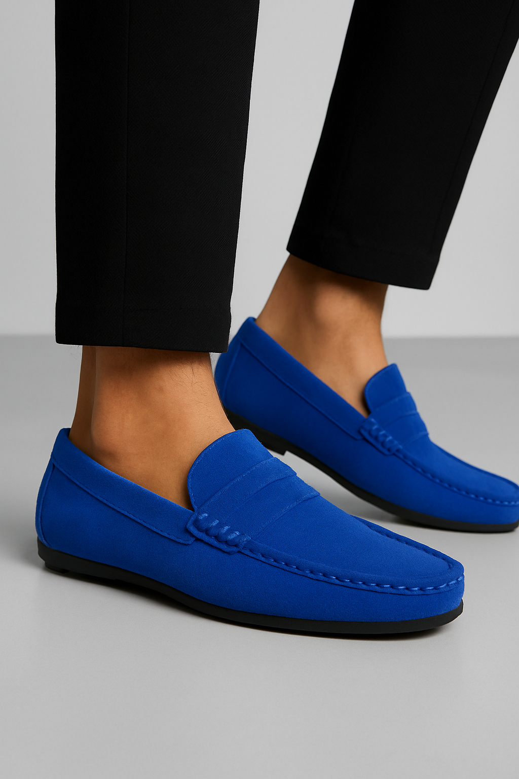THE DREUX SUEDE LOAFERS