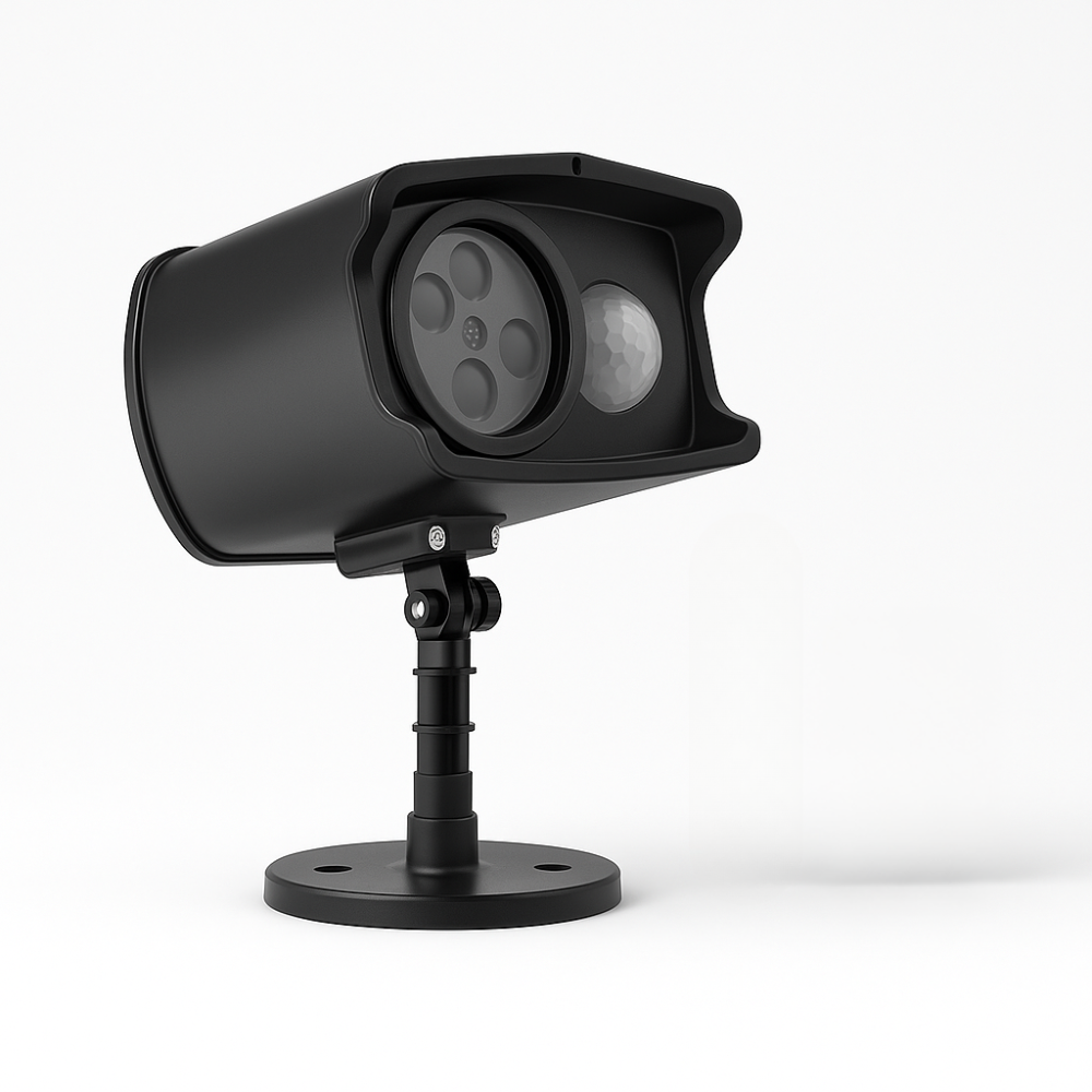 Proiector impermeabil pentru pomul de Crăciun în aer liber cu afișaj LED