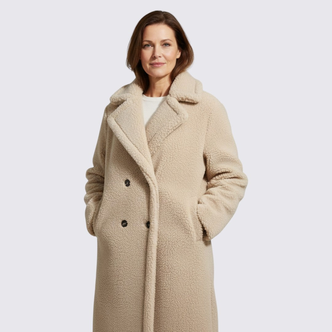 Teddy Long Coat for Women - Image 1