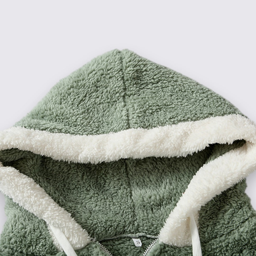 Hooded Zip-Up Jacket for Women - Image 10