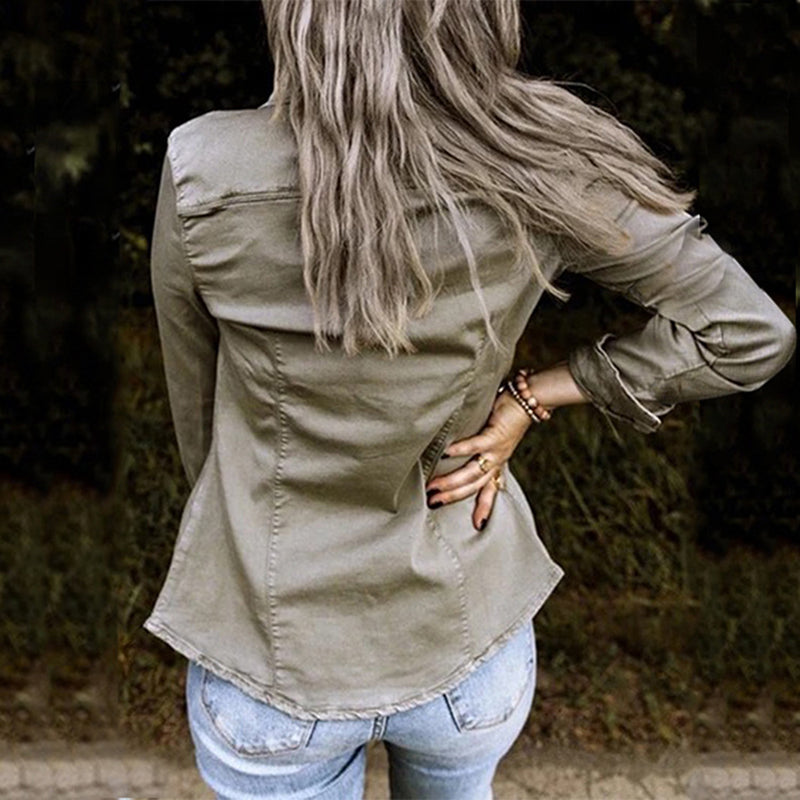 Stylish denim jacket for women - Elisa