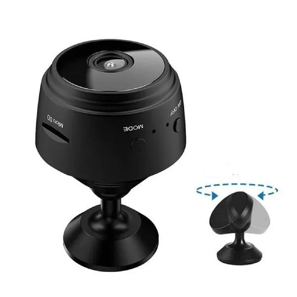 Full HD wireless reversing camera for motorhomes, trucks and trailers with night vision and 360° rotatable bracket