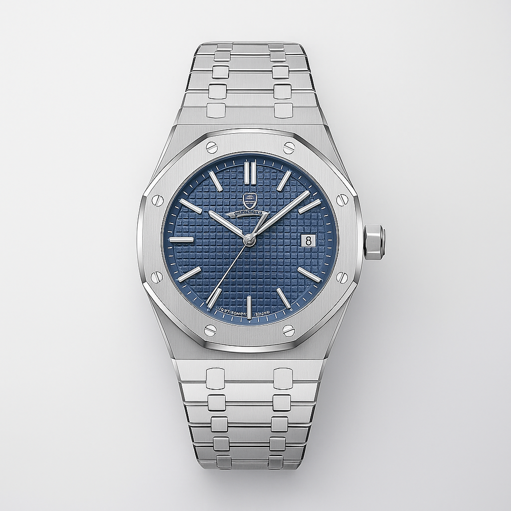 Watch Silver/blue