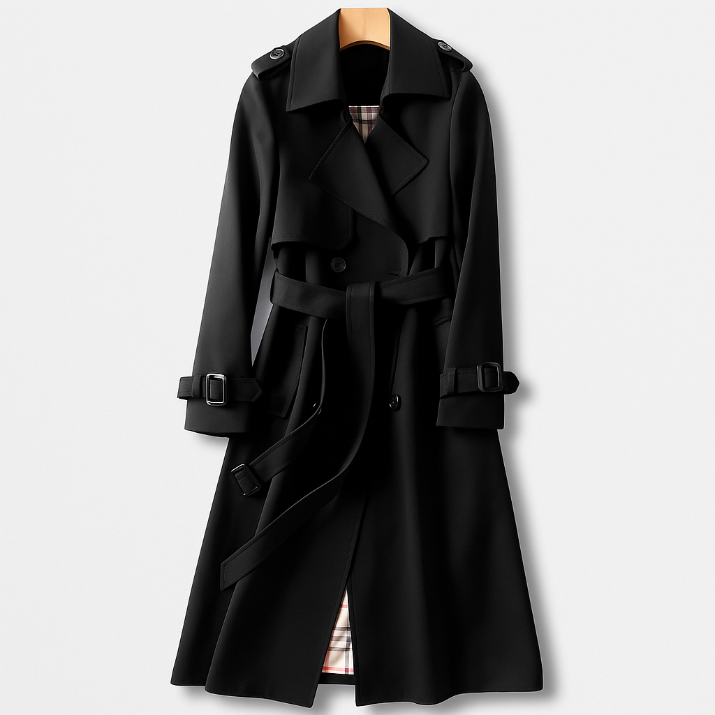 Trench coat black
