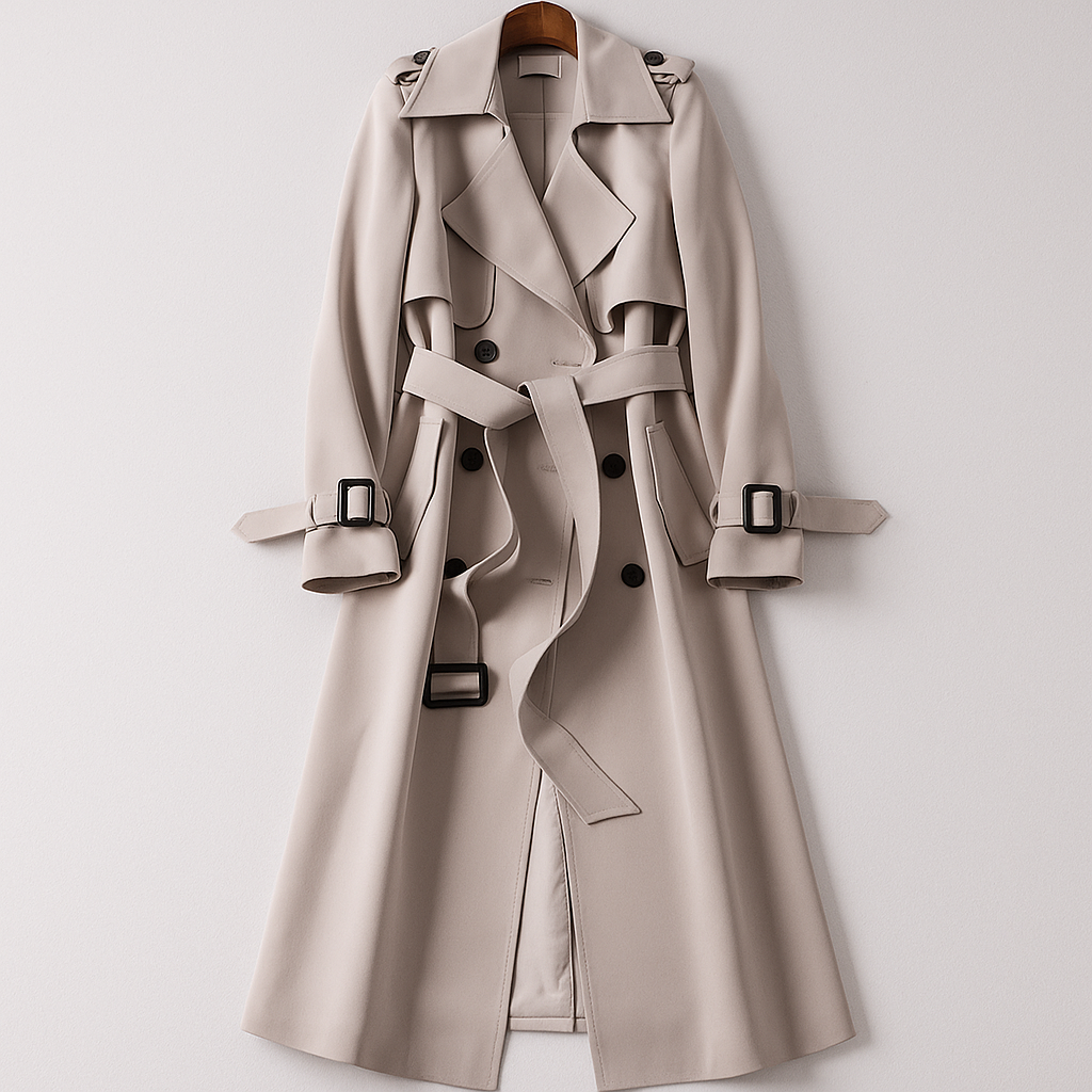 Trench coat gray