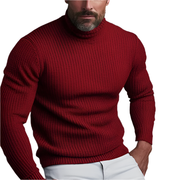 Elegant turtleneck sweater - Men's turtleneck sweater - Luxurious & Versatile