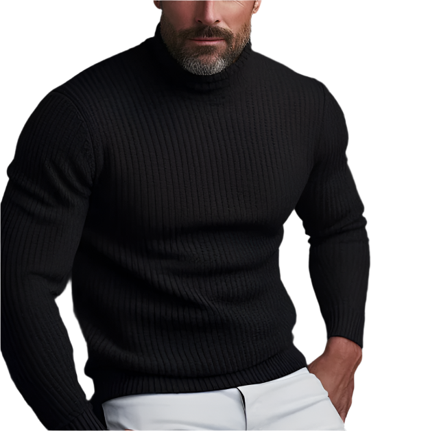Elegant turtleneck sweater - Men's turtleneck sweater - Luxurious & Versatile