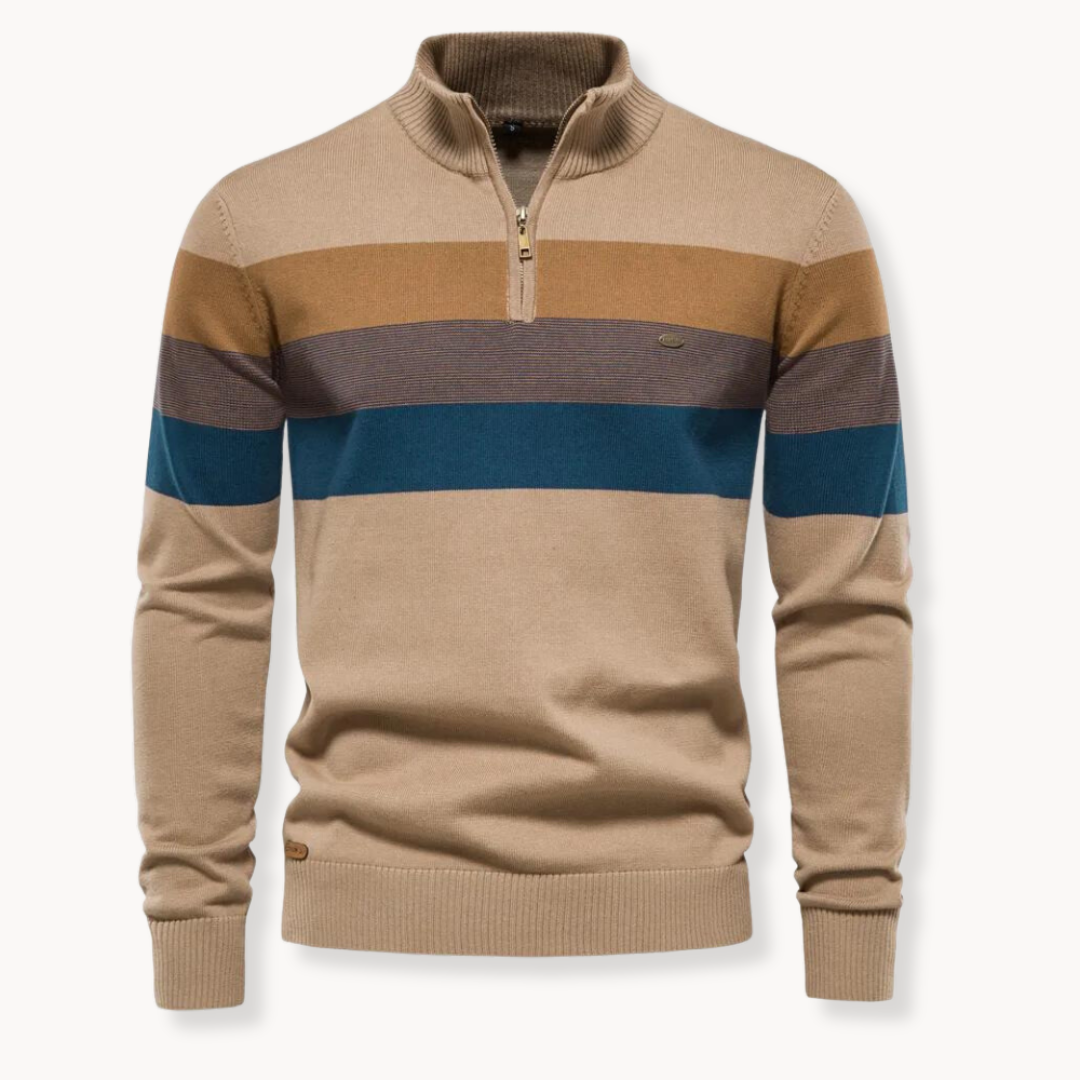 Stylish Half-Zip Sweater | Comfortable and Fashionable Fit