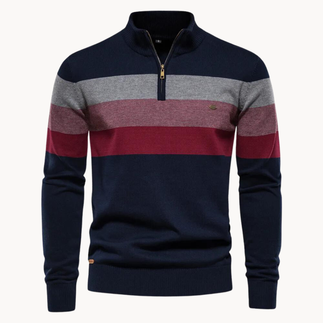 Stylish Half-Zip Sweater | Comfortable and Fashionable Fit