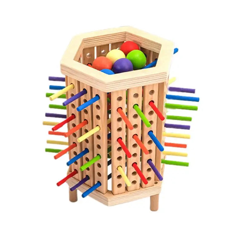 Coloring tower Montessori toy
