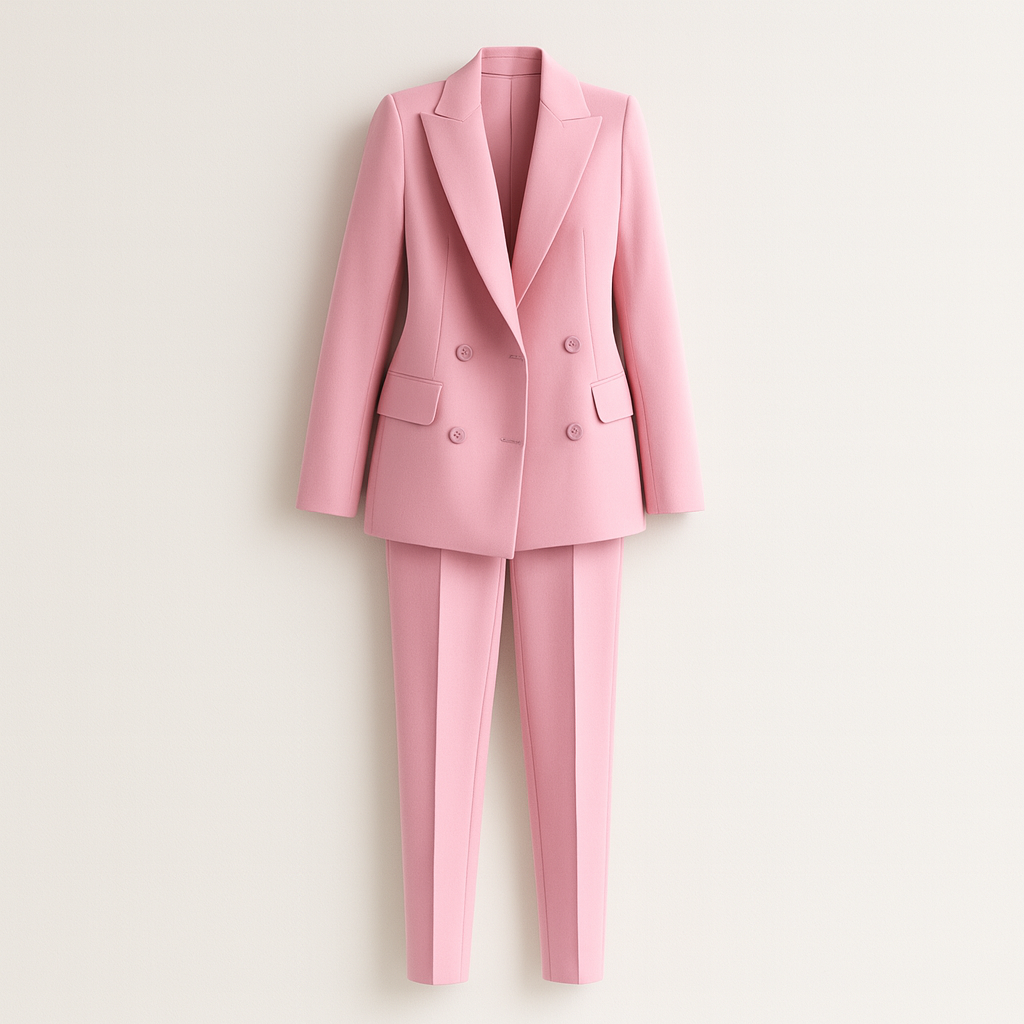 Women's Blazer Suit Set pink