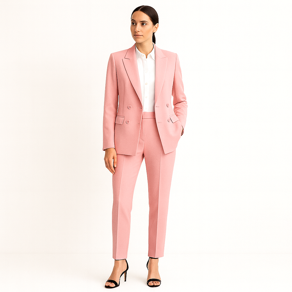 Women's Blazer Suit Set pink