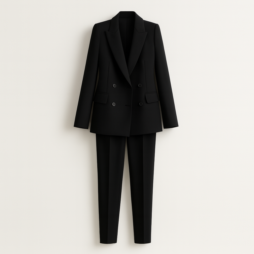 Women's Blazer Suit Set black