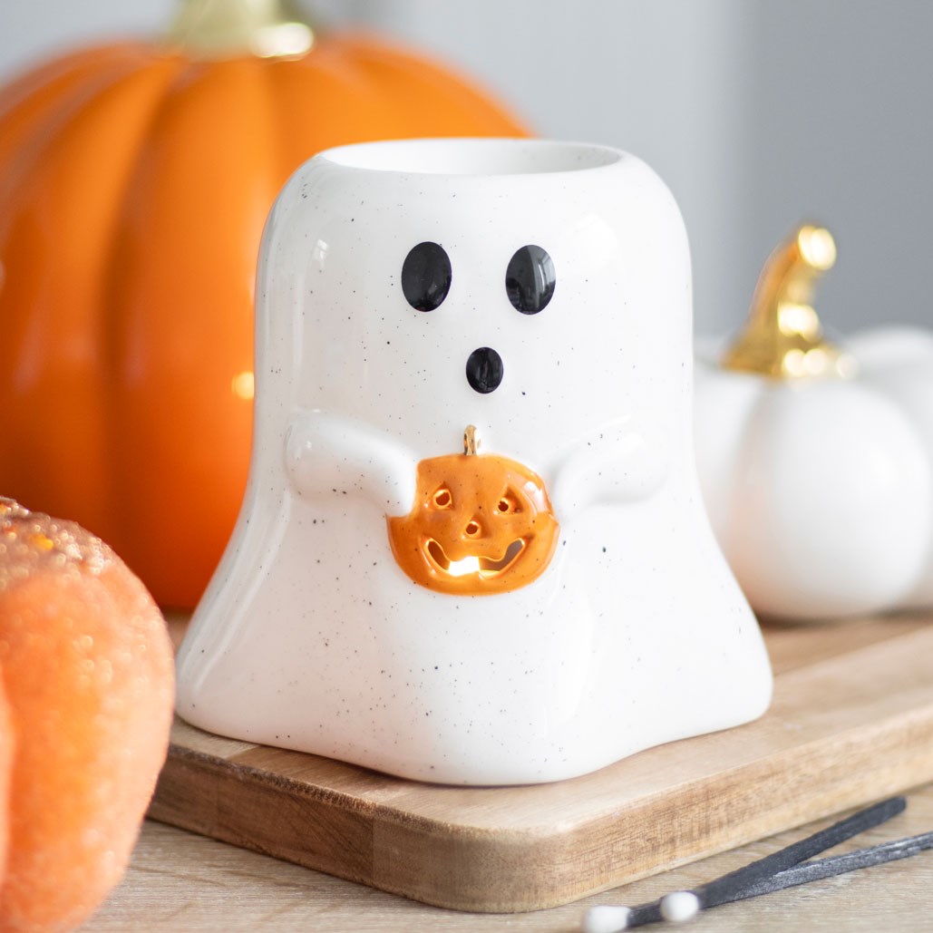 BooBurner | Charming White Ghost-Shaped Oil Burner