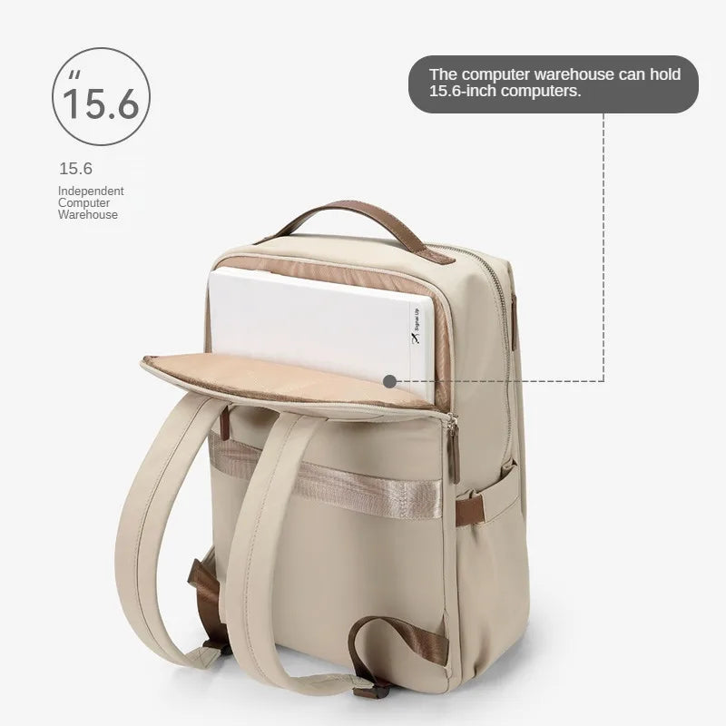 Luxetravel - Luxury backpack - Suitable for laptop - Compact size