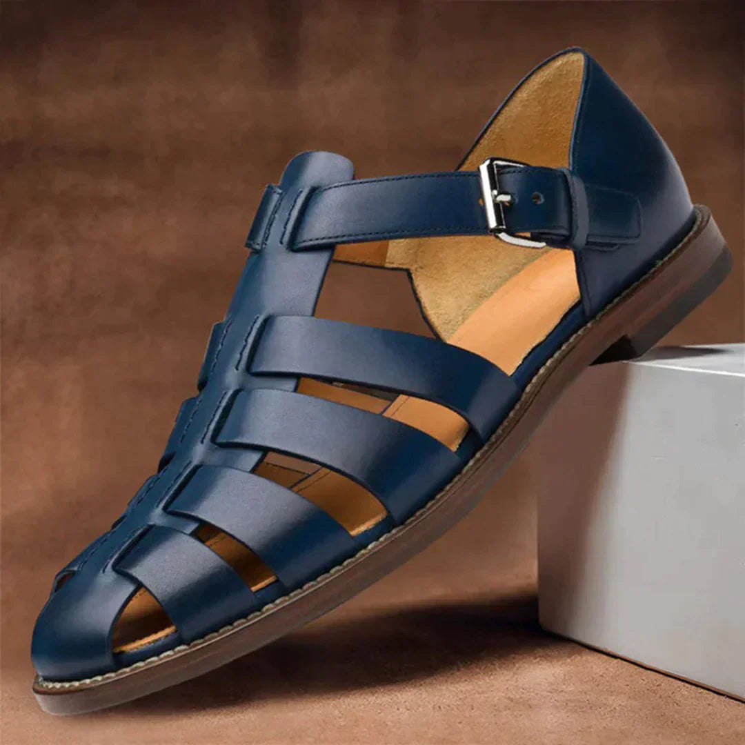 Hubert - Summer leather sandals for men