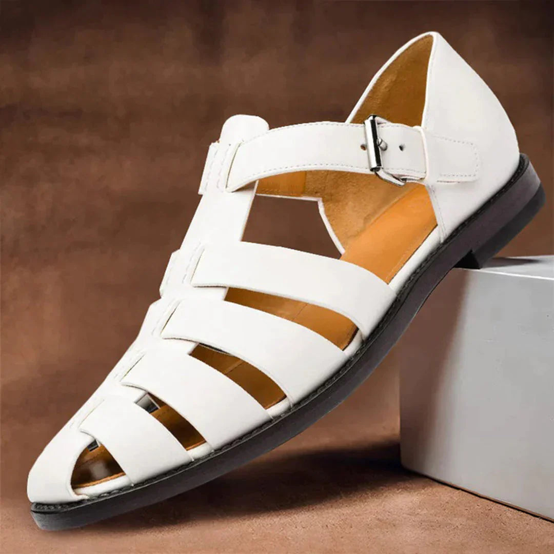Hubert - Summer leather sandals for men
