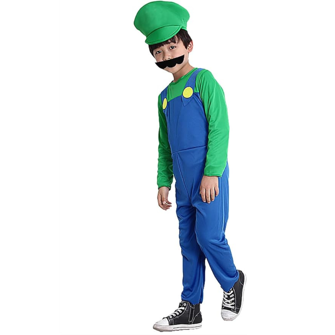 Tuta Costume Halloween per Bambini | Design Classico di Videogiochi Retrò