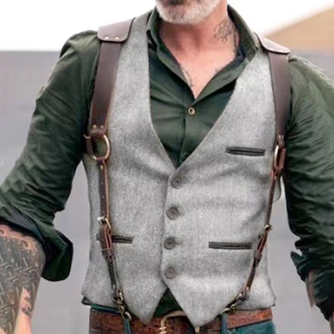 Lightweight casual vest for men