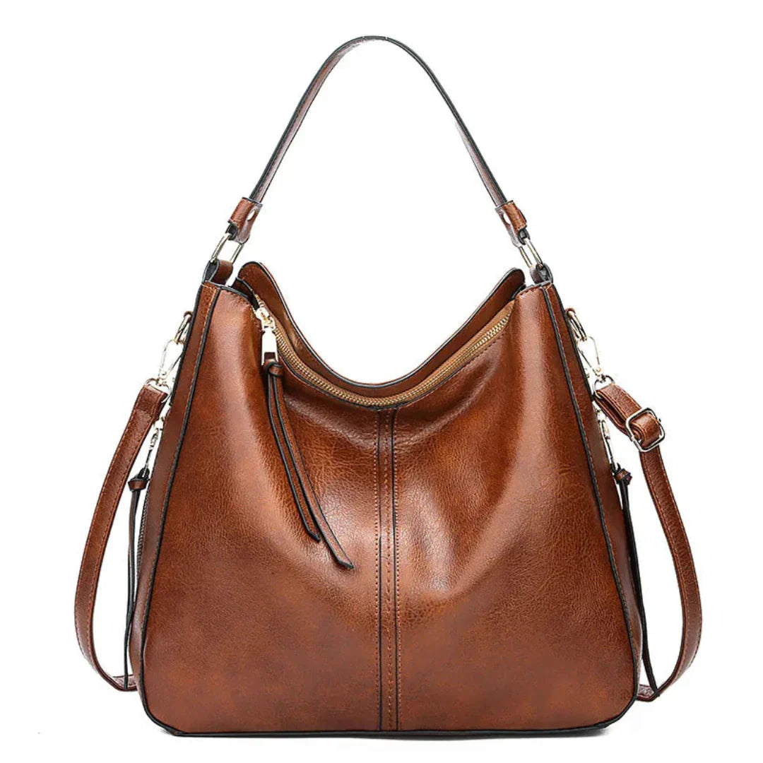 Elegant handbag ladies black - Spacious bag Frida