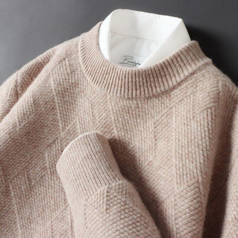 Luxurious cashmere sweater for stylish appearances
