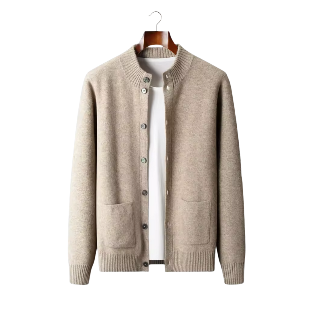 Button-Down Sweater Cardigan for Men - Image 10