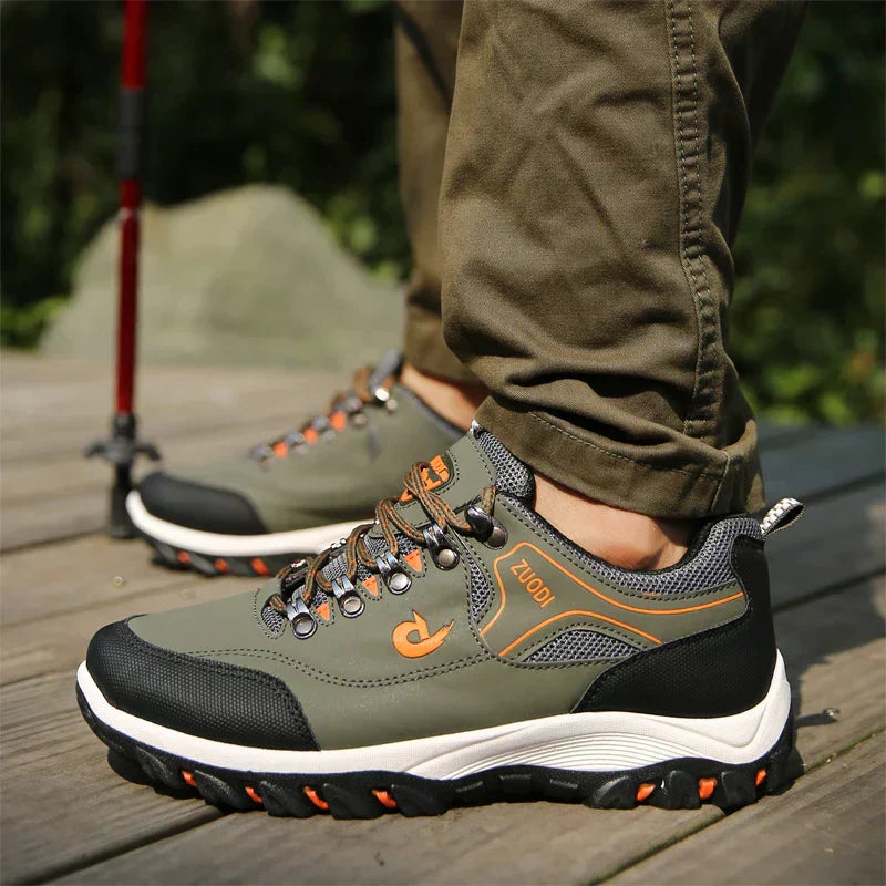 Orthopaedic shoes with reinforced support and breathable design