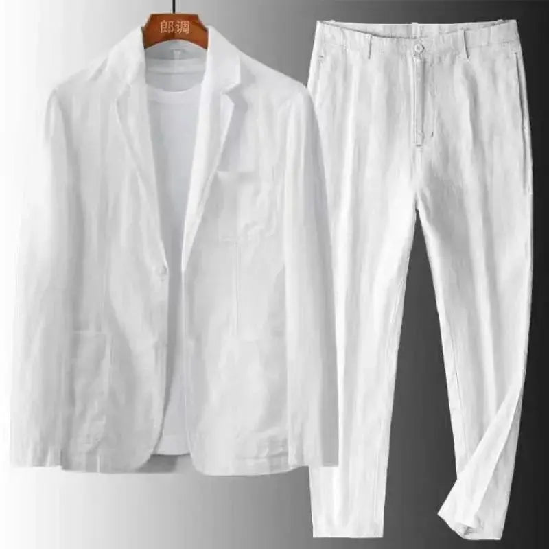 Linen suit | Luxurious linen fabric for men
