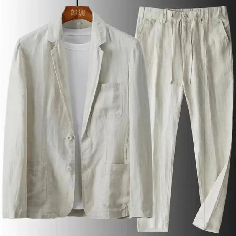 Linen suit | Luxurious linen fabric for men