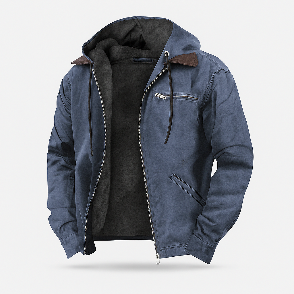 Fall jacket blue