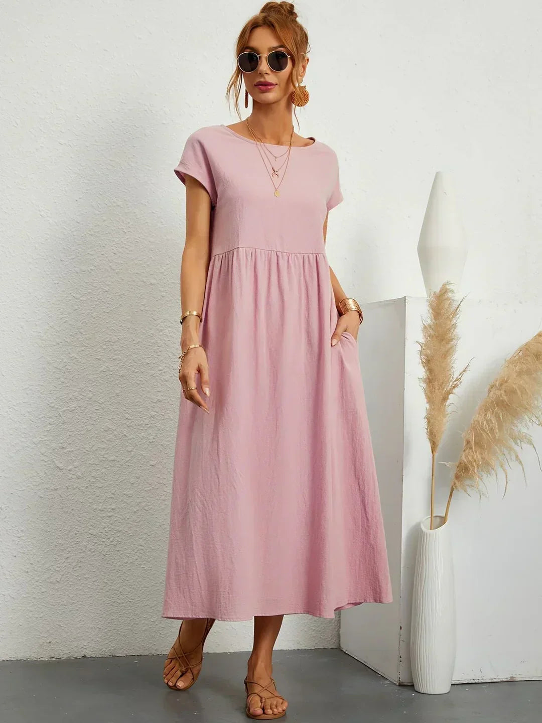 Clara - Casual Midi Dress