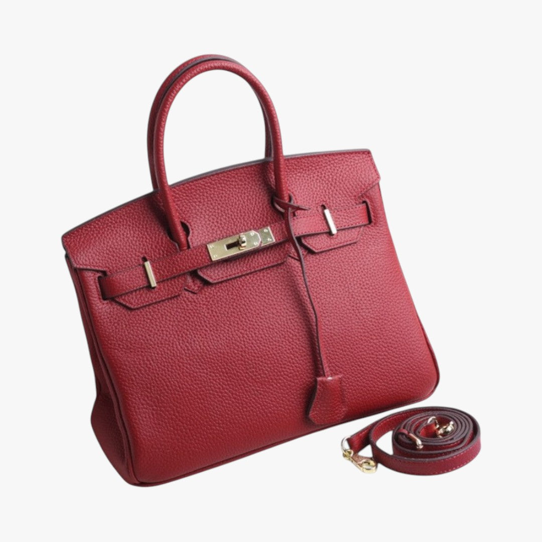 Leather designer bag for women