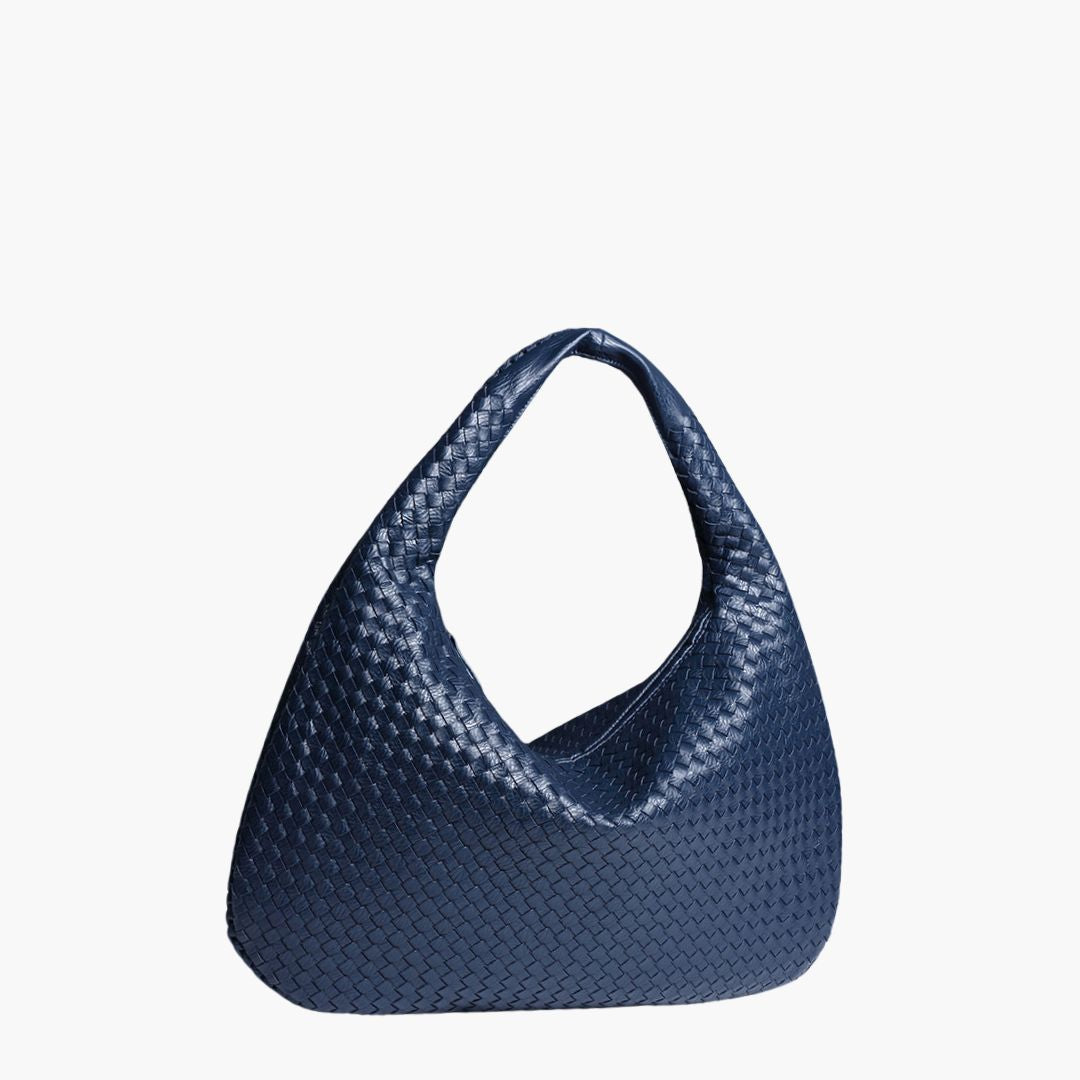 Women's structured hobo bag with adjustable shoulder strap