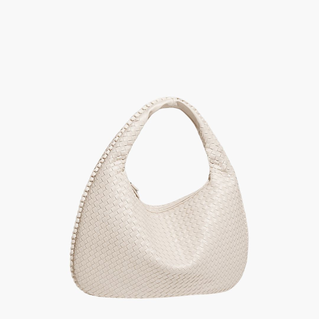 Women's structured hobo bag with adjustable shoulder strap
