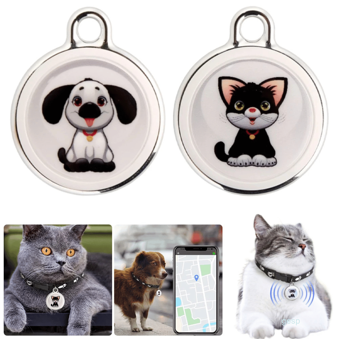 NARA - localizzatore GPS per animali domestici con Bluetooth e design impermeabile - Compatto e leggero per la sicurezza
