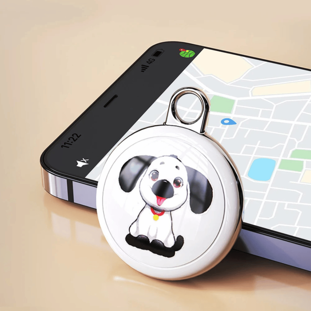 NARA - localizzatore GPS per animali domestici con Bluetooth e design impermeabile - Compatto e leggero per la sicurezza