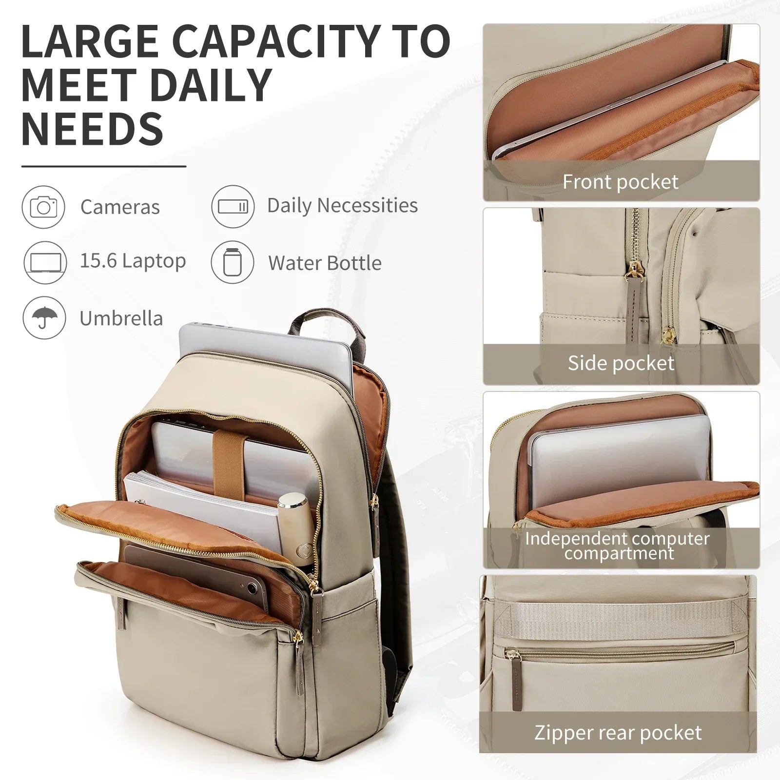 Venturepack - Spacious backpack (20-35 liters)