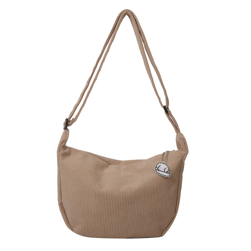 Sara - Artful one-shoulder messenger bag