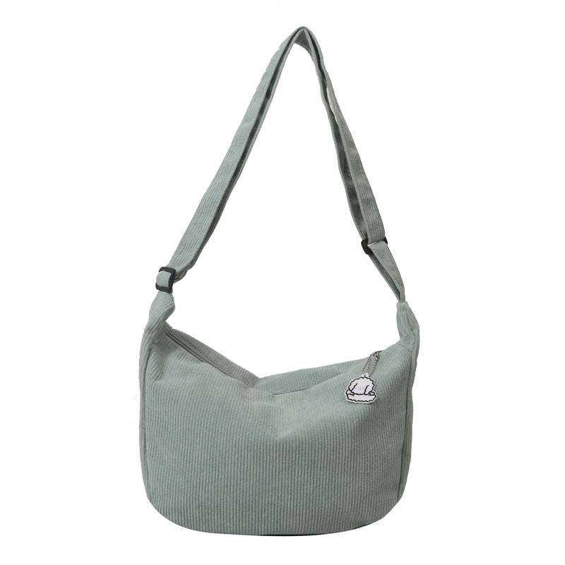 Sara - Artful one-shoulder messenger bag