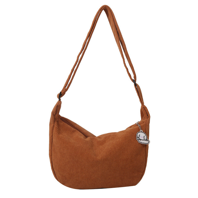 Sara - Artful one-shoulder messenger bag