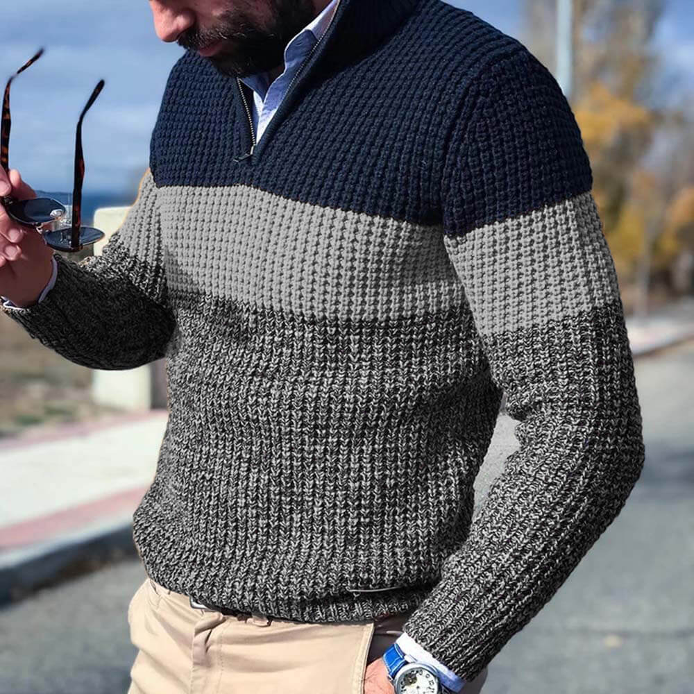Corbin Knitted Comfort Sweater for Men