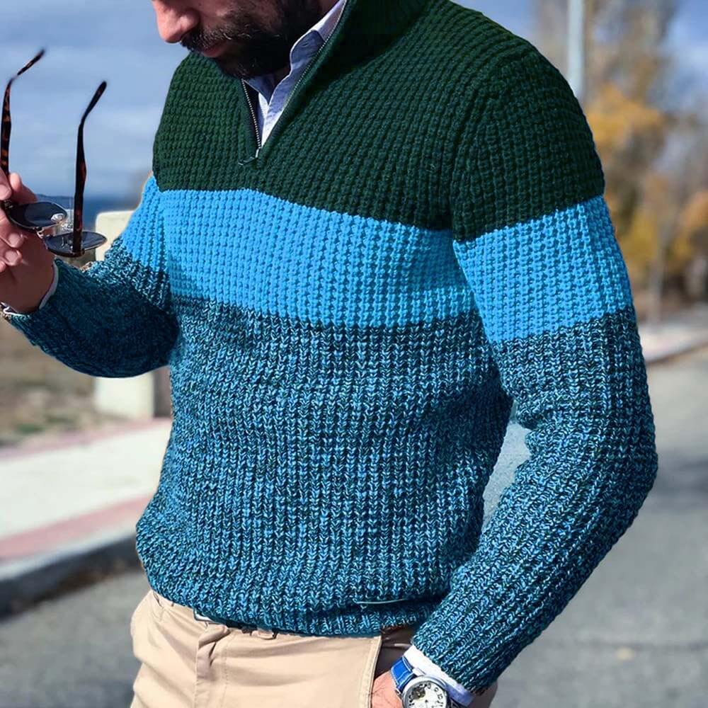 Corbin Knitted Comfort Sweater for Men