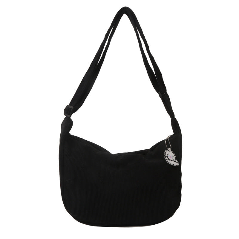 Sara - Artful one-shoulder messenger bag