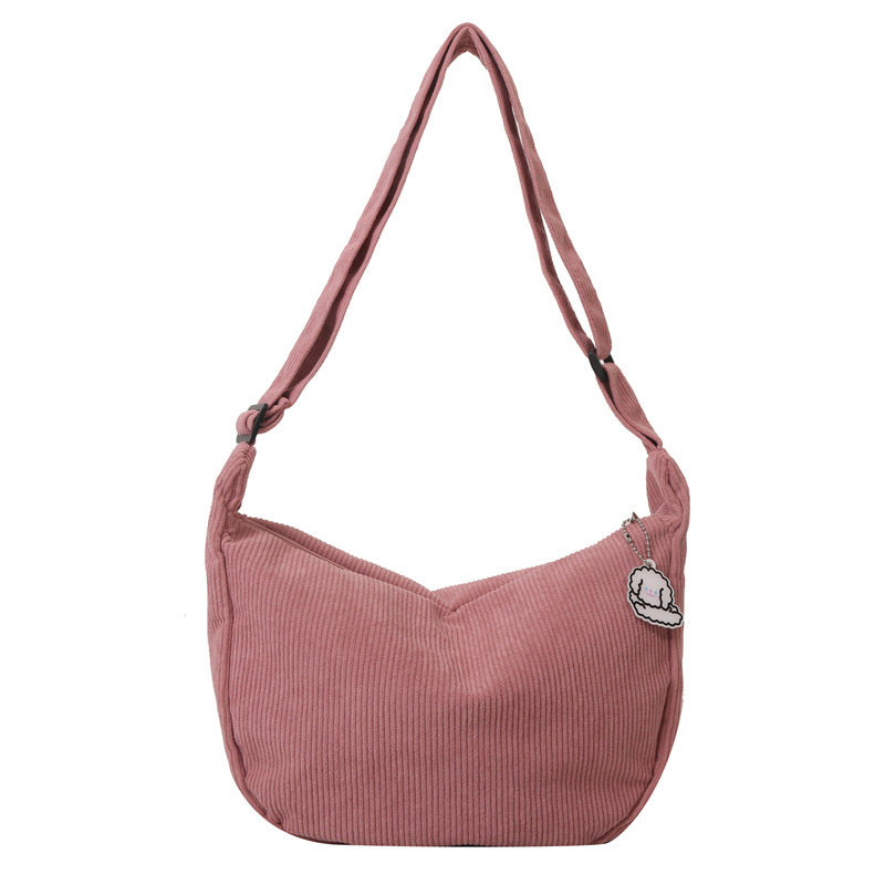Sara - Artful one-shoulder messenger bag