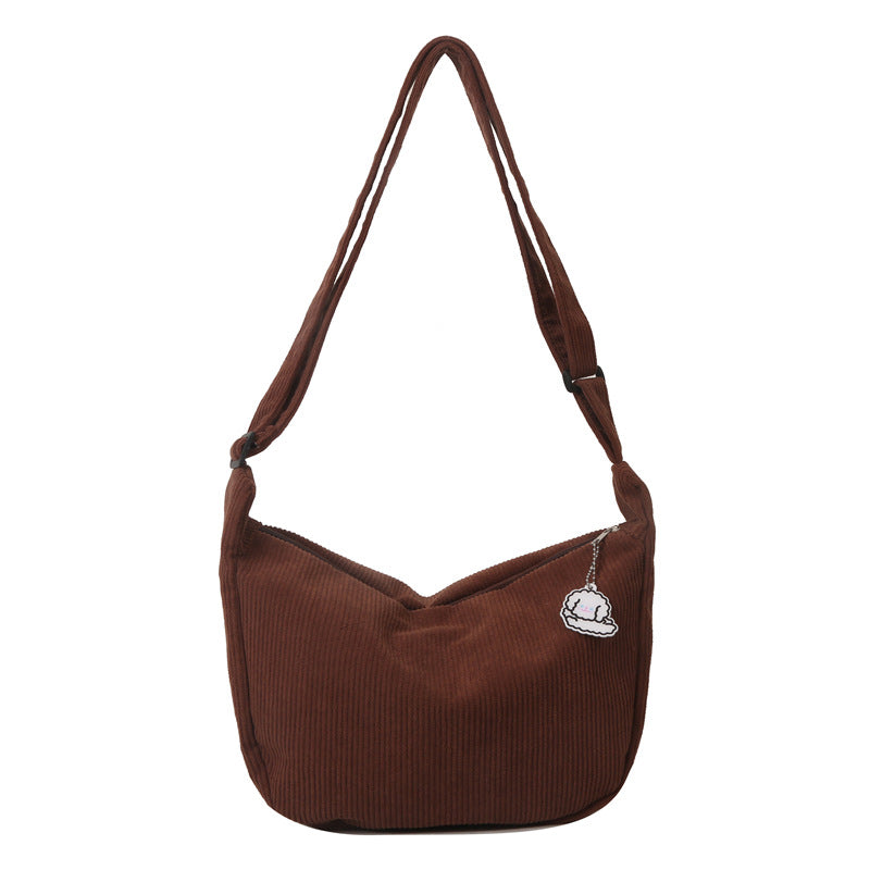 Sara - Artful one-shoulder messenger bag