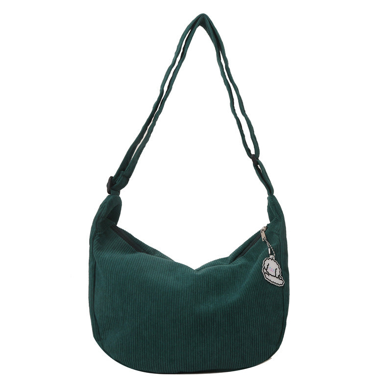 Sara - Artful one-shoulder messenger bag