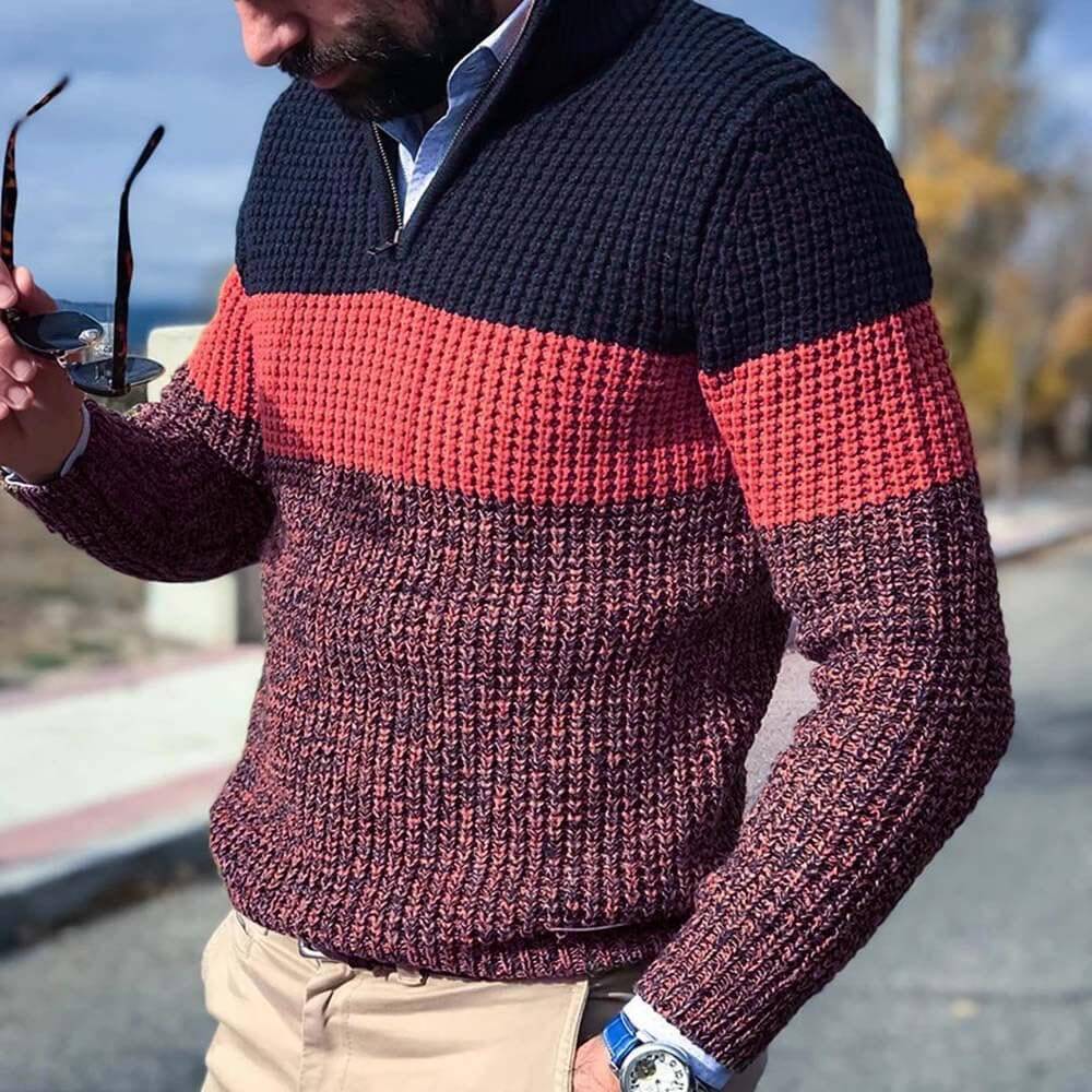 Corbin Knitted Comfort Sweater for Men