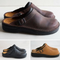 Orthopedic leather clogs