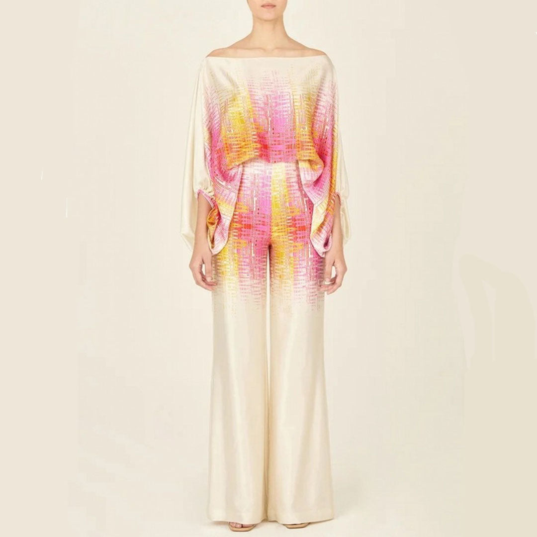 Eden - Elegant Two-Piece Satin Set for Women