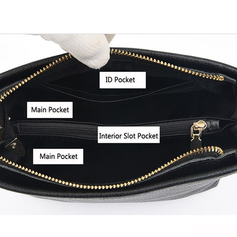 Small shoulder bag for women with wide guitar strap
